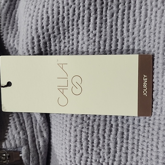 Calia by Carrie Underwood Elevate 1/4 Zip Pullover in Metal Lilly New Wi… - Picture 7 of 12